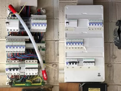 Remises aux normes électriques d'un magasin à Orthez, Orthez, SAPHORES ELECTRICITE